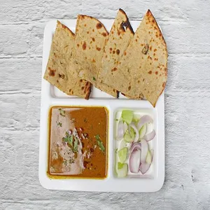 Chicken Naan with Gravy