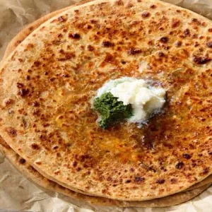 Mooli Paratha with Butter