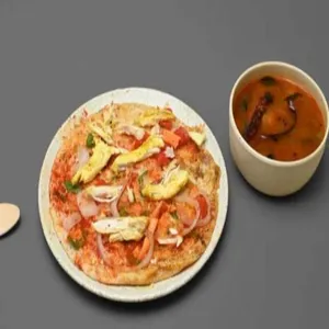 Chicken Uttapam