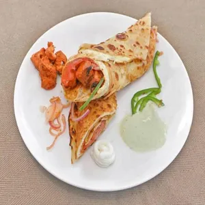 Chicken Seekh Roll (loaded)