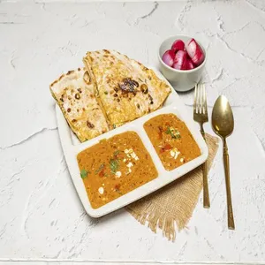 Paneer Naan With Gravy