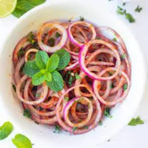 Spicy Laccha Onion Salad