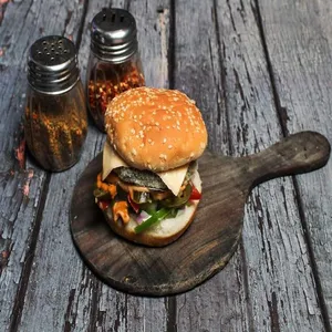 Masala Cheese Burger