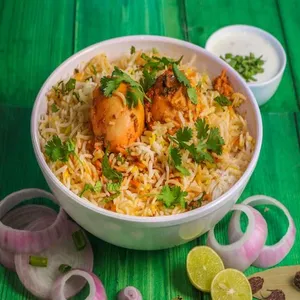 Handi Egg Zafrani Biryani [4 Eggs]