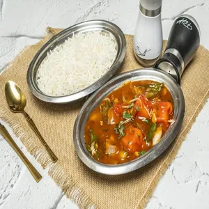 Chilli Paneer with Plain Rice Combo