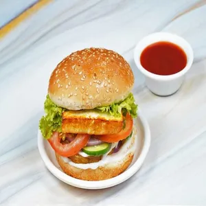 Paneer Crispy Burger