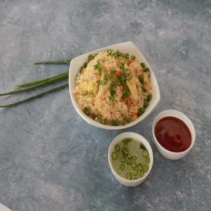Triple Egg Fried Rice