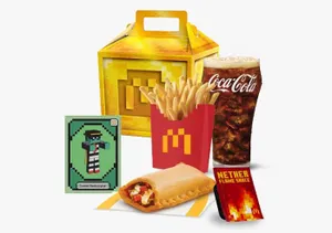Minecraft Movie Meal - Pizza McPuff