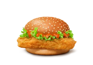 Korean Mc Spicy Chicken Burger