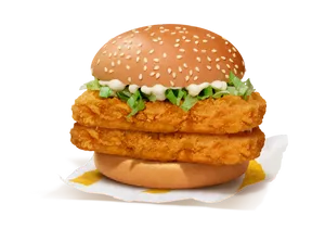 McSpicy Chicken Double Patty Burger