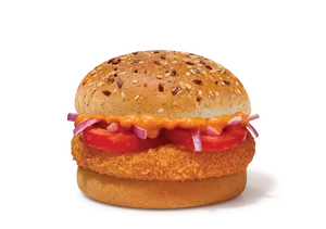 McAloo Tikki Burger with Multi-Millet Bun