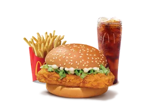 McSpicy Chicken Burger Combo