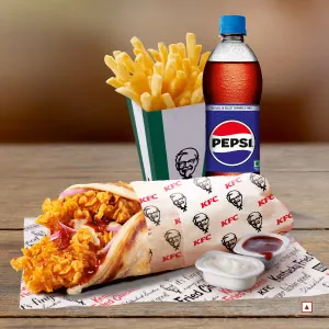 Double Chicken Roll Meal for 1