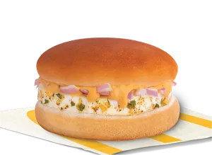 Masala McEgg Burger