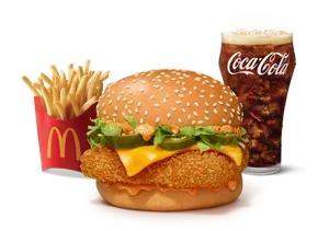 McSpicy Premium Burger Veg Combo