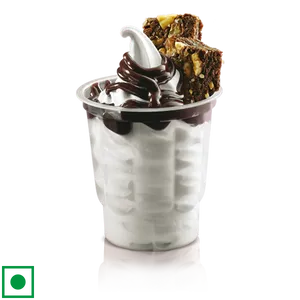 Hot Fudge Brownie Sundae