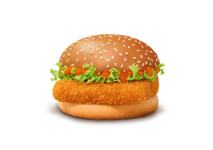 Korean Mc Spicy Paneer Burger