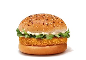 McVeggie Burger with Multi-Millet Bun