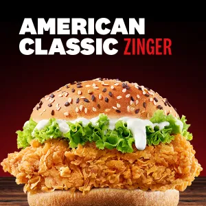 American Classic Zinger Burger