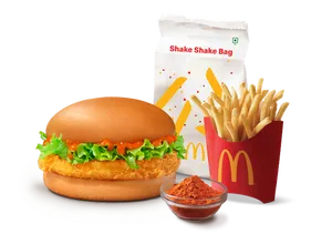 Korean Chicken Surprise + Korean Shake Shake Fries (M)
