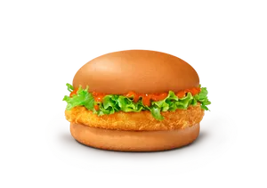 Korean Chicken Surprise Burger