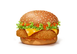 Korean Mc Spicy Premium Paneer Burger