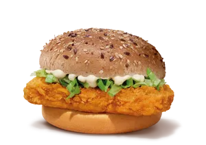 McSpicy Chicken Burger with Multi-Millet Bun