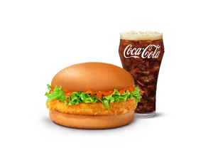 McSaver Korean Chicken Surprise Burger