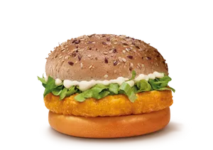 McChicken Burger with Multi-Millet Bun