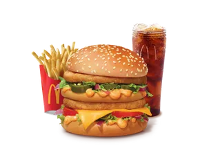 Chicken Maharaja Mac Burger Combo