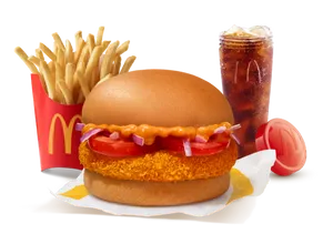 McAloo Tikki Burger Combo