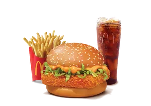 McSpicy Paneer Burger Combo