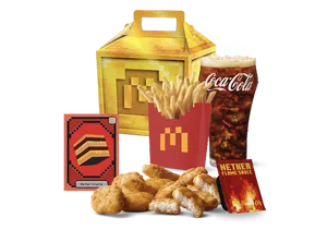 Minecraft Movie Meal - 9 Pc Chicken Nuggets