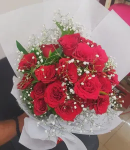 Red Roses Beautifully Packed