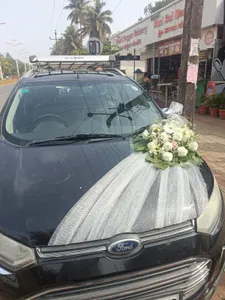 White Flower With Net