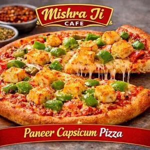 Paneer Capsicum Pizza
