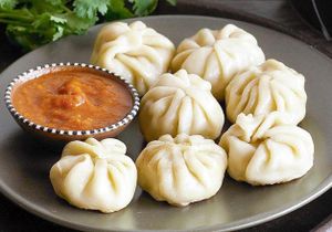 Veg steam momo