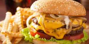 Cheeseburger Basket