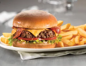 Bacon Cheeseburger Basket