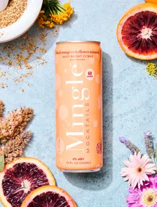 Blood Orange Elderflower Mimosa Can - 355ml 24 pack