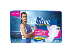 Stayfree secure cottony soft extra large 20 unit
