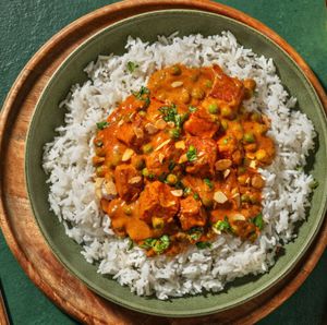 Mutter Paneer With Jeera Rice