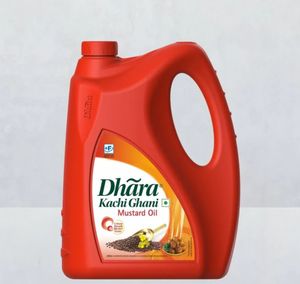 Dhara Mustard Oil 5 L Jar