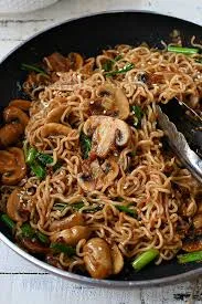 Mushroom Noodles