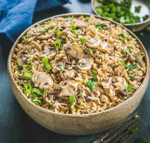 Mushroom Fried Rice