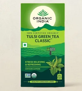 Organic India Tulsi Green Tea Classic