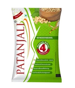 Patanjali Soya Refine Oil 1L Pouch