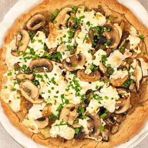 Cheese + Mushroom Pizza