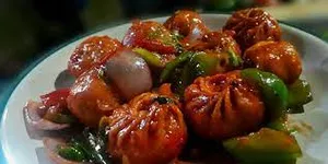 Veg Chilli Garlic Momo
