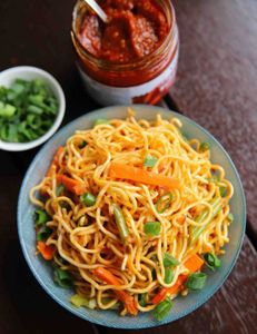 Veg Schezwan Noodles